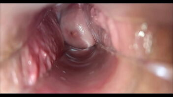 Close up of a woman’s orgasm in her vagina