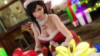 Tifa's erotic dreams in 3D adult film