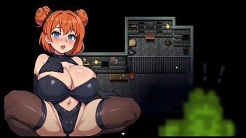 3D animated hentai game with a cute naked fairy stuck in a prison keyhole.