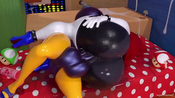 Mario's explicit adult video: A hentai-style porn