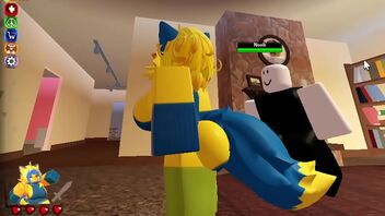 First ever Whorblox adventure with a yellow creature