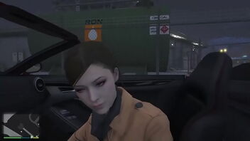 Ada Wong in GTA V, street hooker in 3D hentai