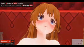 Detailed 3D animated Asuka getting pounded in the ass (Hentai)