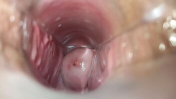 Close up of a woman’s orgasm in her vagina