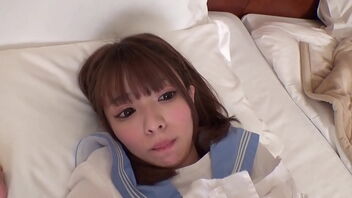 Amateur Japanese girl goes wild in this uncut video.