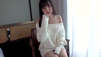 Beautiful Asian amateur's first time with a vibrator and second cock experience in Tokyo