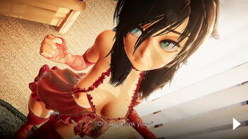 3D adult entertainment with a beautiful teenage girl in a hentai game with uncensored content.