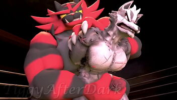 A compilation of hot animations from Tiggy After Dark with a gay theme.