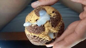 Do you like cookies with milk? A fetish filled gay handjob scene.